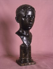 Head of a boy, 1891? Artist: James Nesfield Forsyth