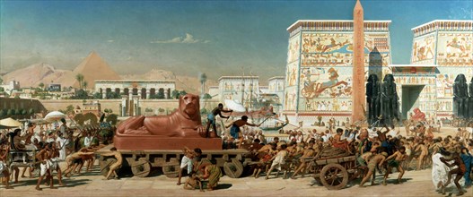 'Israel in Egypt', 1867. Artist: Edward John Poynter
