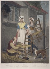 'Old Chairs to mend', Cries of London, c1870. Artist: Anon