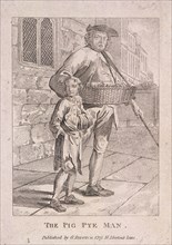 Pig pie seller, c1820. Artist: Anon