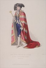 Lord Mayor of London, John Thomas Thorp, dressed for a royal coronation, 1821. Artist: Henry Meyer