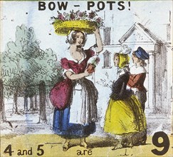 'Bow-pots!', Cries of London, c1840. Artist: TH Jones