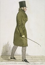 'A Princely Ambassador', 1822. Artist: Richard Dighton