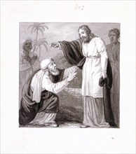'Christ and the Rich Man with the Dying Son', c1810-c1844. Artist: Henry Corbould