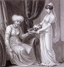 'Salome with the Head of John the Baptist', c1810-c1844. Artist: Henry Corbould