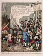 Political candour - i.e. Coalition resolutions of June 14th 1805...'. Artist: Anon