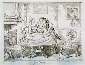 'Jealousy', 1835. Artist: George Cruikshank