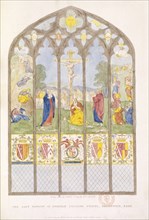 The East window of Norfolk College Chapel, Greenwich, London, 1804. Artist: William P Sherlock