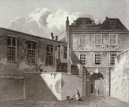 Shaftesbury House, Aldersgate Street, London, 1811. Artist: Anon