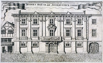 Thanet House, Aldersgate Street, London, c1750. Artist: Anon