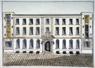 Apothecaries' Hall, City of London, 1800. Artist: Anon