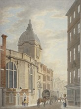 Church of St Benet Fink, Threadneedle Street, City of London, 1797. Artist: Thomas Malton II