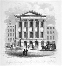 The Wesleyan Centenary Hall and Mission House, Bishopsgate, City of London, 1840. Artist: Anon