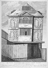 Sir Paul Pindar's House, Bishopsgate, City of London, 1791. Artist: Anon