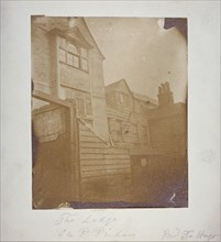 Sir Paul Pindar's House, Bishopsgate, City of London, 1860. Artist: Thomas Hugo