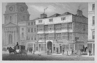 The White Hart Inn at no 119 White Hart Court, Bishopsgate, City of London, 1829. Artist: S Lacey