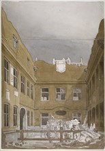 Blackwell Hall, City of London, 1819. Artist: Robert Blemmell Schnebbelie