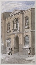 St Bride's Schools, Bride Lane, City of London, 1840. Artist: James Findlay