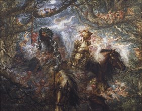 The Enchanted Forest', 1886. Artist: Sir John Gilbert
