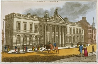 North view of East India House, Leadenhall Street, City of London, 1820. Artist: Anon