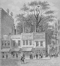 Shops on Cheapside, City of London, 1870. Artist: Anon
