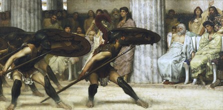 The Pyrrhic Dance', 1869. Artist: Sir Lawrence Alma-Tadema
