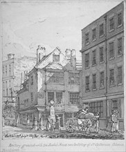 St Katherine Coleman Rectory, Fenchurch Street, City of London, 1817. Artist: Robert Blemmell Schnebbelie