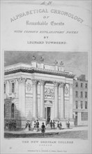 Gresham College, Basinghall Street, City of London, 1845. Artist: James Tingle
