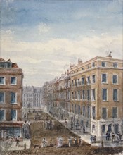 View of King Street, looking north from Cheapside to the Guildhall, City of London, 1840 Artist: Thomas Hosmer Shepherd