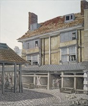 Leadenhall Market, City of London, 1814. Artist: Robert Blemmell Schnebbelie