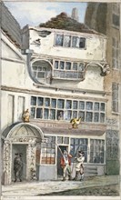 Leadenhall Street, City of London, 1811. Artist: John Nixon