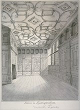 Interior view of the saloon in Sharrington House, Mark Lane, City of London, 1820. Artist: Anon