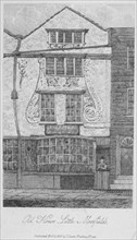 House in Moorfields, City of London, 1816. Artist: Anon