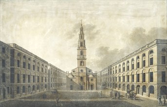 The Strand, City of Westminster, London, 1793. Artist: Anon