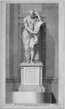 Dr Johnson's monument, by John Bacon, in St Paul's Cathedral, City of London, 1796. Artist: James Basire I