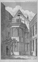 Bangor House, Shoe Lane, City of London, 1819. Artist: Anon