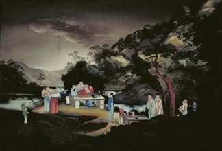 Chinese scene, c1800-1850. Artist: Anon