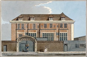 View of Winchester House in Winchester Place, London, 1799. Artist: Charles Tomkins