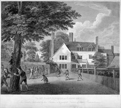 The Camberwell Free Grammar School, Camberwell, London, 1795. Artist: William Bromley