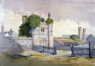 View of Beckingham Hall near Withham, Essex, 1869. Artist: R Nightingale