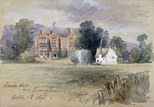 Frank's Hall near Farningham', 1846. Artist: Sir John Gilbert