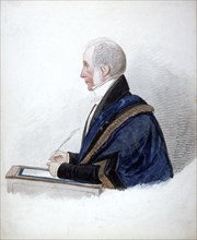 'Samuel Wilson, Lord Mayor 1838', 19th century. Artist: Richard Dighton