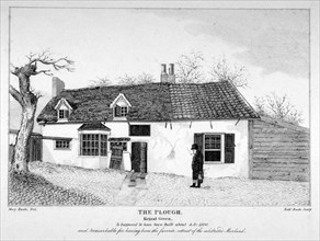 View of The Plough inn, Kensal Green, London, c1820. Artist: Robert Banks