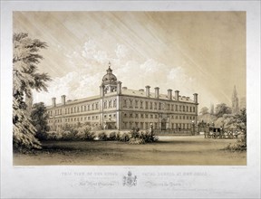 The Royal Naval School at New Cross, Lewisham, London, c1870. Artist: Thomas Talbot Bury