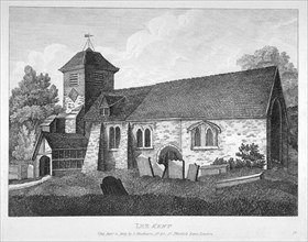 Church of St Margaret, Lee, Lewisham, London, 1809. Artist: Anon