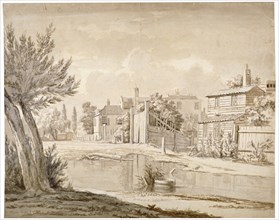 Cuper's Bridge, Lambeth, London, 1807. Artist: Henry de Cort