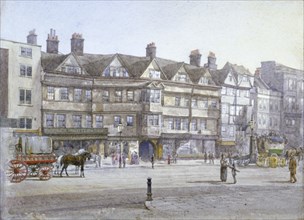 Staple Inn, London, 1882. Artist: John Crowther