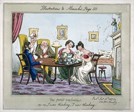 'Un petit embarras, no, no. I was thinking, I was thinking', 1827. Artist: SW Fores