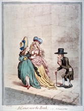 A corner, near the Bank; - or - an example for fathers', 1797. Artist: James Gillray