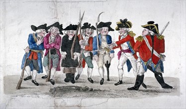 City traind bands', 1789. Artist: John Nixon